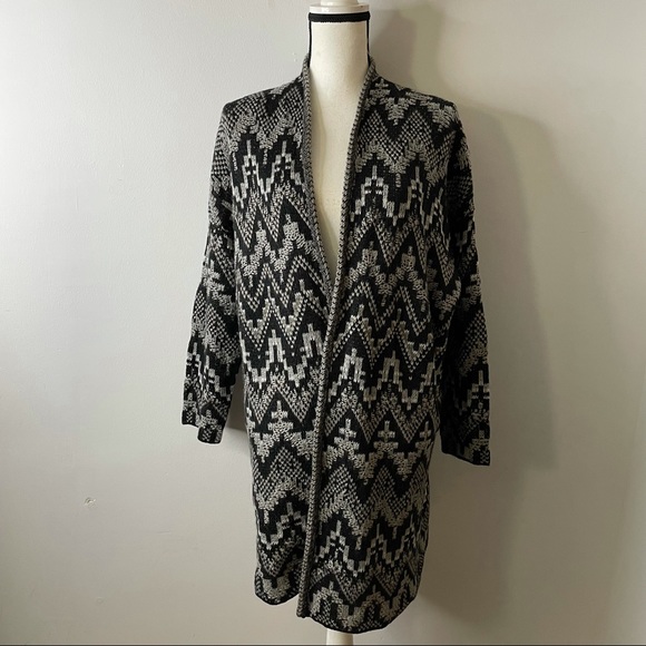 Lucky Brand Women’s Open Front Cardigan size L - Picture 2 of 9